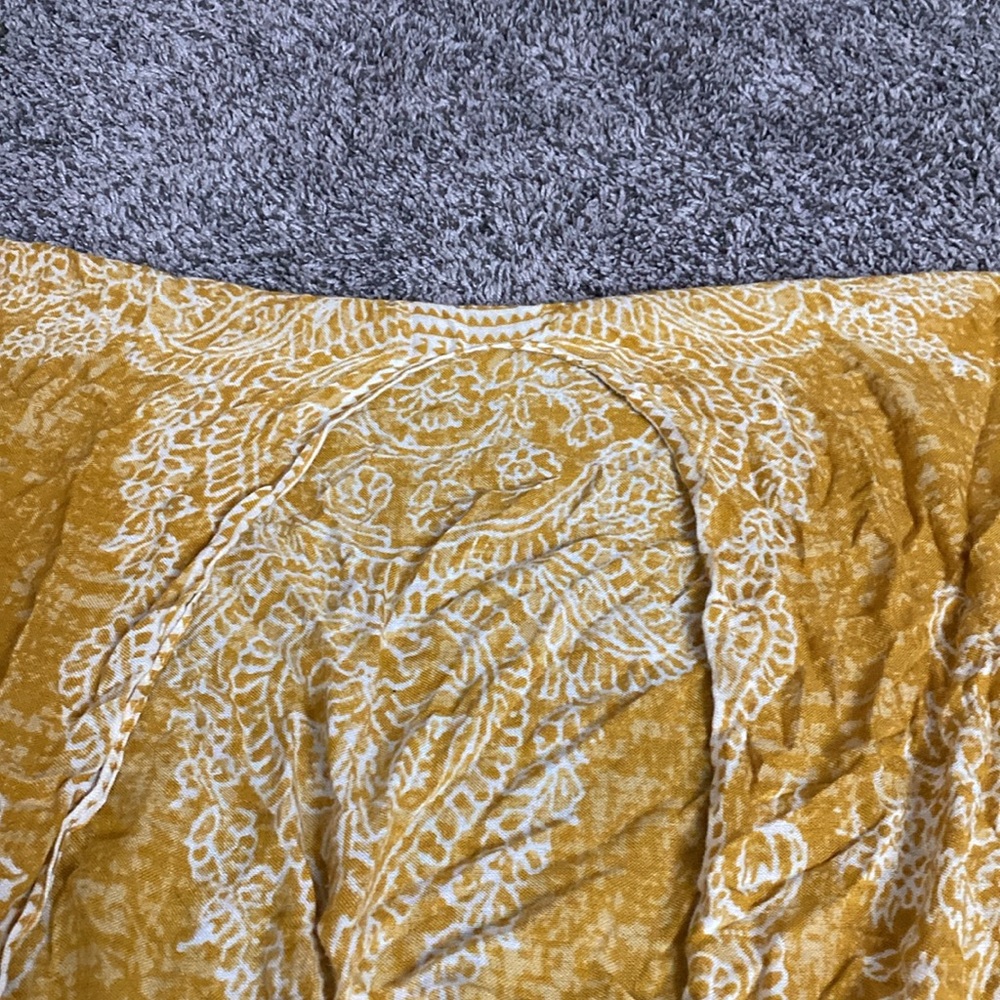 Yellow patterned cover up Ruggine - Picture 3 of 6